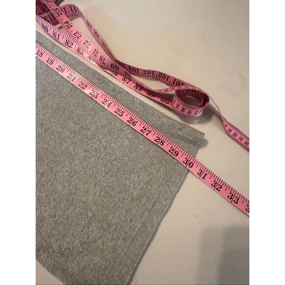 Aeropostale Women's Gray Wide Leg Y2K Fleece Athletic Sweatpants Size XL - Picture 5 of 5